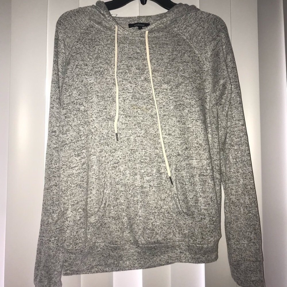 Grey hoodie